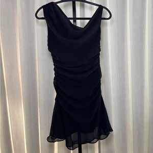 Abercrombie & Fitch Black One Shoulder Dress